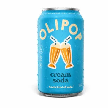 OLIPOP Cream Soda 12oz