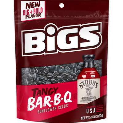 Big's Sunflower Seeds Tangy BBQ Peg Bags 5.35oz