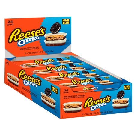 Reese's Oreo King Size 2.80oz 24ct - candynow.ca