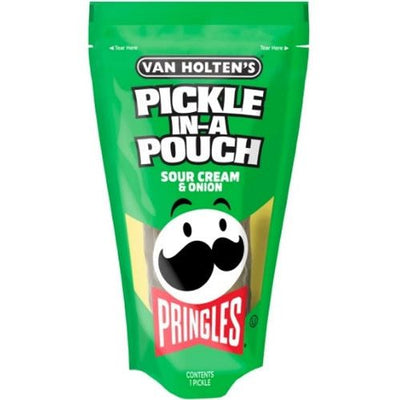 Van Holten's Jumbo Pickle Pringles Sour Cream & Onion 5oz