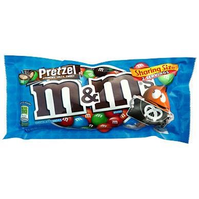 M&M's King Size Bag Pretzel 2.83oz