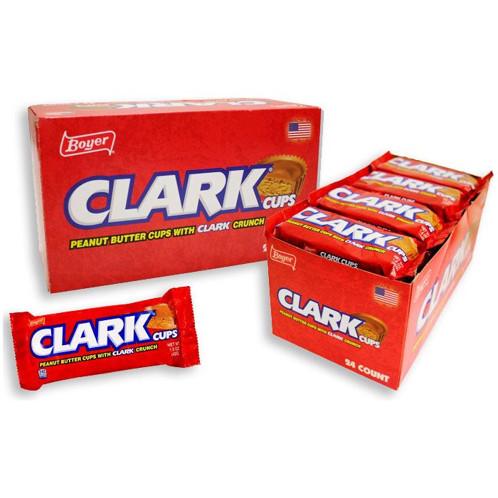 Clark Peanut Butter Cup Crunch 1.5oz 24ct - candynow.ca