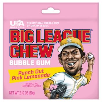 Big League Chew Pink Lemonade 2.12oz