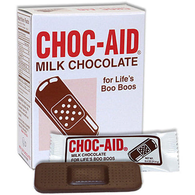 CHOC-AID Milk Chocolate Band Aid 2.7oz