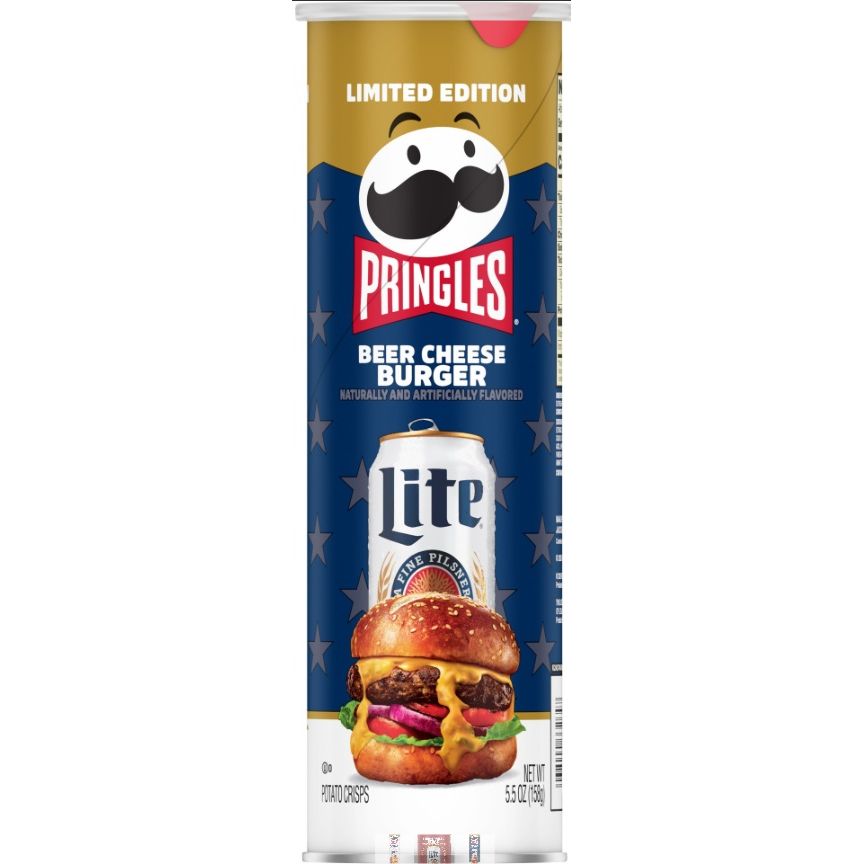 Pringles Miller Beer Cheese Burger 5.5oz