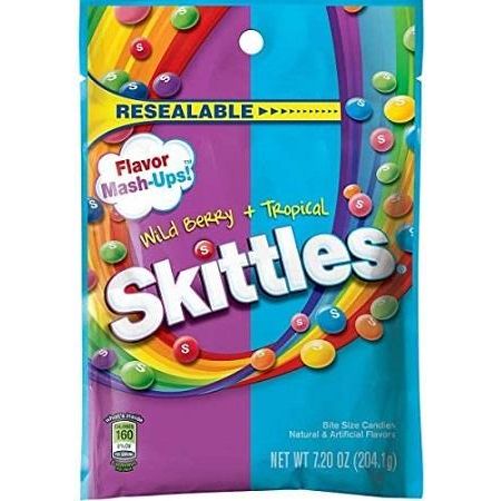 Skittles Mashups Wild Berry Tropical 7.2oz