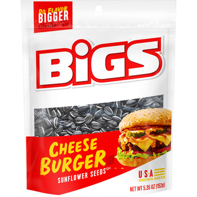 Big's Sunflower Seeds Cheeseburger Peg Bags 5.35oz