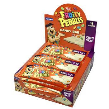 Fruity Pebbles White Chocolate Bar King Size 2.75oz