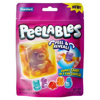 Frankford Peelables Assorted Animals Gummy Bag 4.25oz