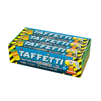 Toxic Waste Taffetti Blue Raspberry .7oz 24ct - candynow.ca