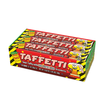 Toxic Waste Taffetti Strawberry .7oz 24ct - candynow.ca