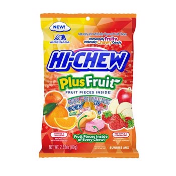 Hi Chew Plus Fruit Mix Peg Bag 2.82oz