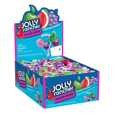 Jolly Rancher Fruit Chew Filled Lollipops