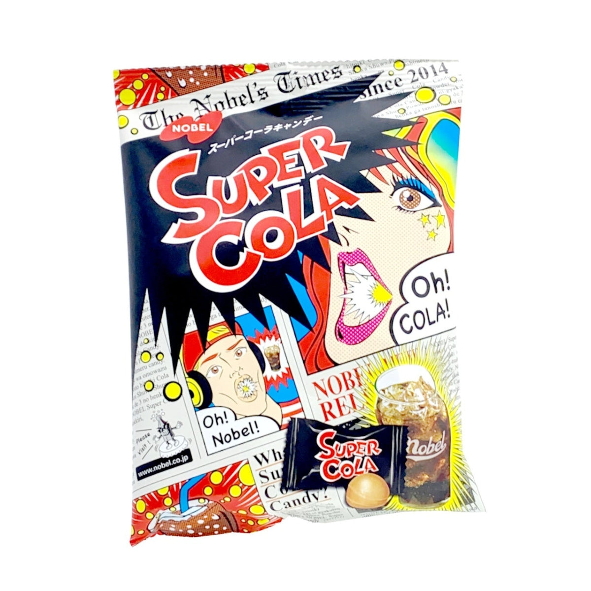 Super Sour Cola Candy 80g 6ct (Japan) - candynow.ca