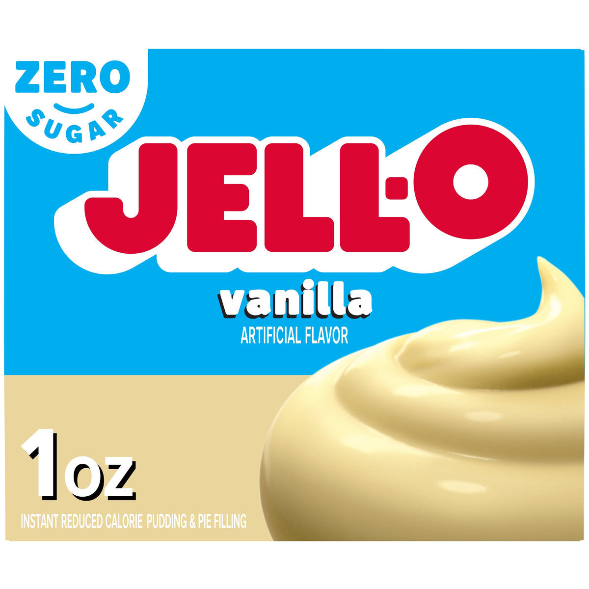 Kraft Jell-O Instant Pudding Sugar Free Vanilla 1oz