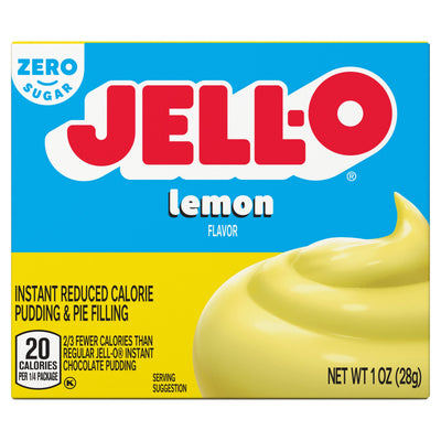 Kraft Jell-O Instant Pudding Sugar Free Lemon 1oz
