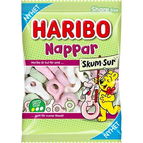 Haribo Sour Foam Keys 120g (Sweden)