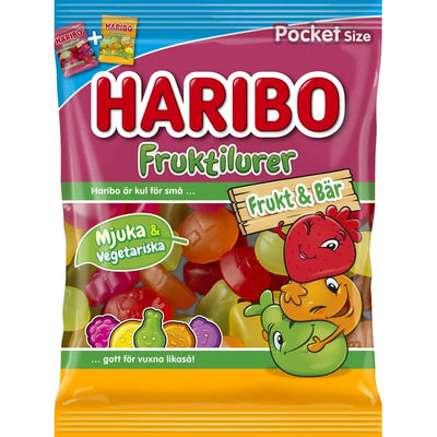Haribo Fruit and Berries 80g (Sweden)