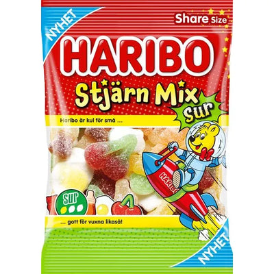 Haribo Sour Starmix 150g (Sweden)