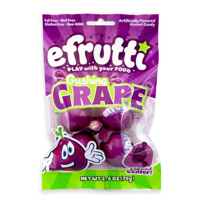 E-Frutti Gashing Grape Gummi Peg Bag 2.6oz