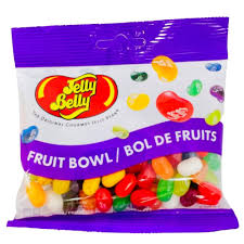 Jelly Belly Fruit Bowl Peg Bag 100g (Canada)