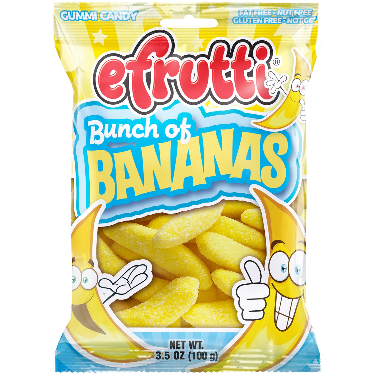 E-Frutti Bunch of Bananas 3.5oz 12ct - candynow.ca