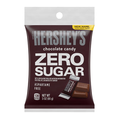 Hershey's Peg Bag Minis Milk Chocolate - Zero Sugar 3oz
