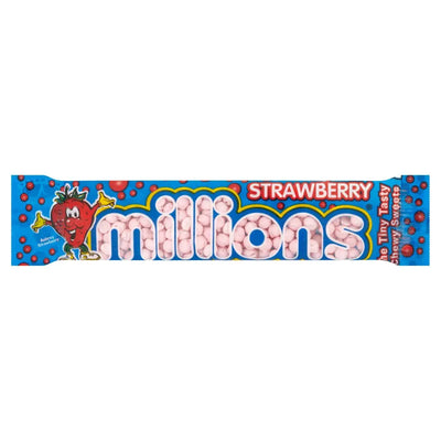 Millions Strawberry Tubes 45g (UK)