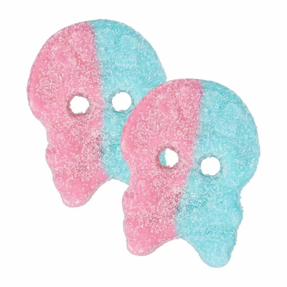 Bubs Giant Dizzy Sour Bubble Gum Skulls 2.6kg - Vegan (Sweden) [LIMIT 3 PER CUSTOMER] - candynow.ca