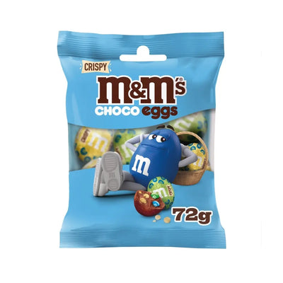 M&M's Crispy Milk Chocolate Easter Mini Eggs Bag 72g (UK)