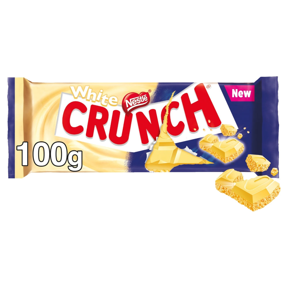 Crunch White Chocolate Sharing Bar 100g (UK)