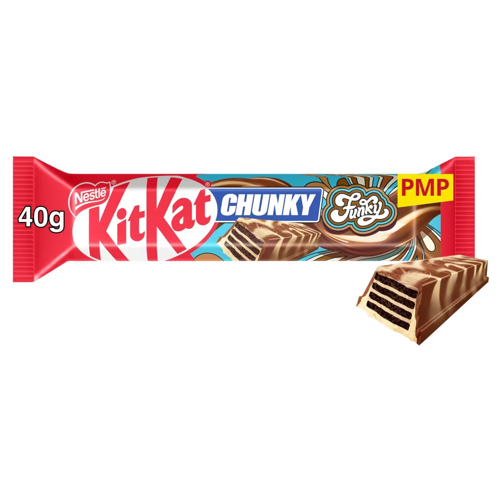 KitKat Chunky Funky Chocolate Bar 40g (UK)