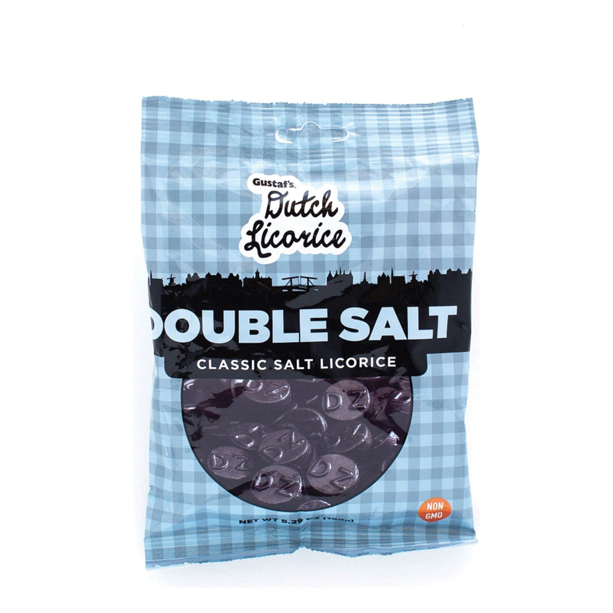 Gustaf's Dutch Licorice Double Salt 5.29oz 12ct - candynow.ca