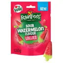 Rowntree's Lollies Sour Watermelon Sweets Bag (UK)