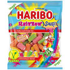 Haribo Rainbow Fizz 160g (Europe)
