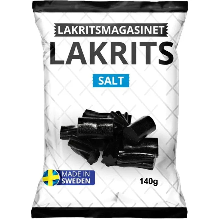 Lakritsmagasinet Salted Licorice 140g (Sweden)
