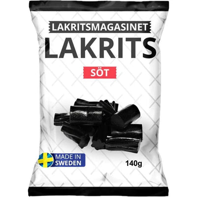 Lakritsmagasinet Sweet Licorice 140g (Sweden)