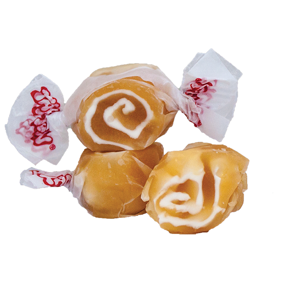 Taffy Town Caramel Swirl Salt Water Taffy 2.5lb 1ct - candynow.ca
