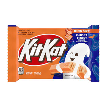 Kit Kat Ghost Toast Cinnamon Toast Flavored Creme King Size 3oz