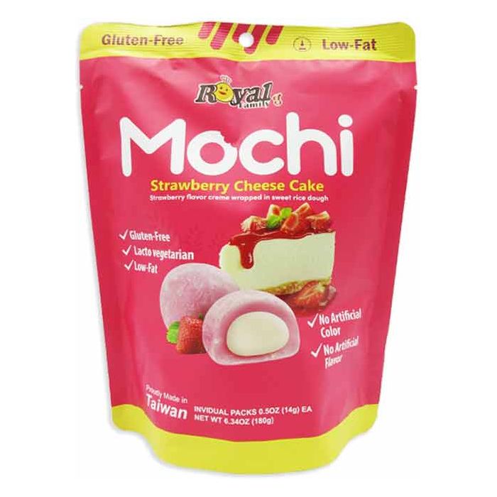 Royal Family Mochi Strawberry Cheesecake Peg Bag 6.34oz 12ct (Taiwan) - candynow.ca