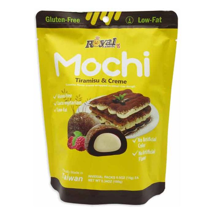 Royal Family Mochi Tiramisu & Creme Peg Bag 6.34oz 12ct (Taiwan) - candynow.ca