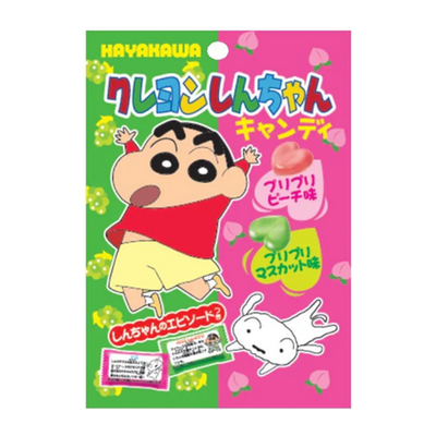 Hayakawa Seika Crayon Shin-Chan Peach & Muscat 80g 20ct (Japan) 80g (Japan)