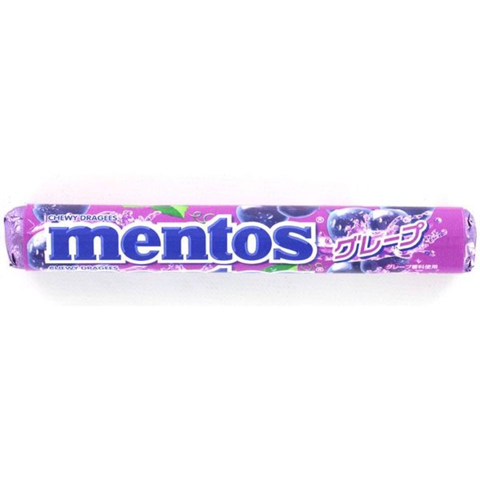 Mentos Grape 37.5g 12ct (Japan) - candynow.ca