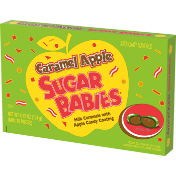 Charms Caramel Apple Sugar Babies Theater Box 4.75oz