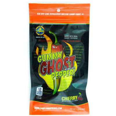 Gummy Ghost Pepper Insane Heat 1.75oz (50g) 50g
