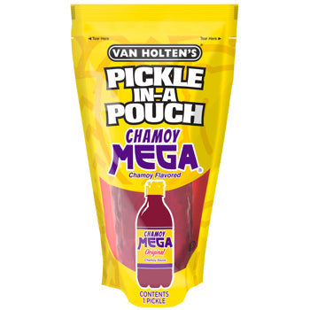 Van Holten's Jumbo Chamoy Mega Pickle In A Pouch 5oz