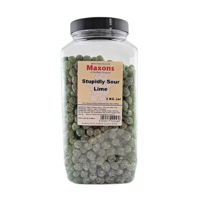 Maxon's Stupidly Sour Lime Jar 3KG (UK)