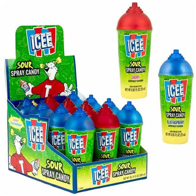 KoKo's Sour Spray Candy Icee . 85oz