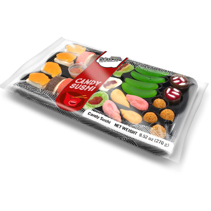 Raindrops Gummy Sushi Large 9.52oz 6ct - candynow.ca