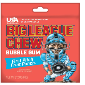 Big League Chew Fruit Punch 2.12oz 12ct - candynow.ca
